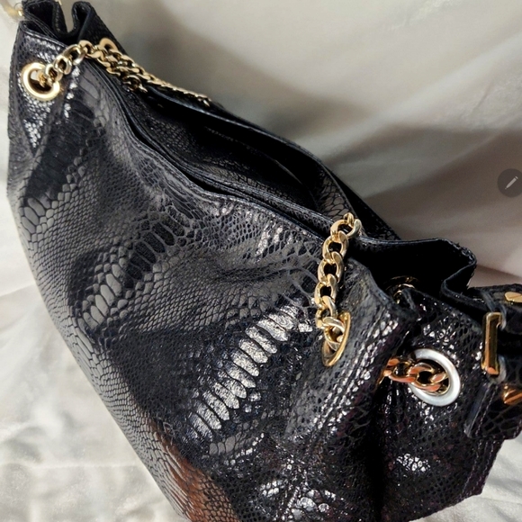 Michael Kors Handbags - Michael kors snakeskin print purse